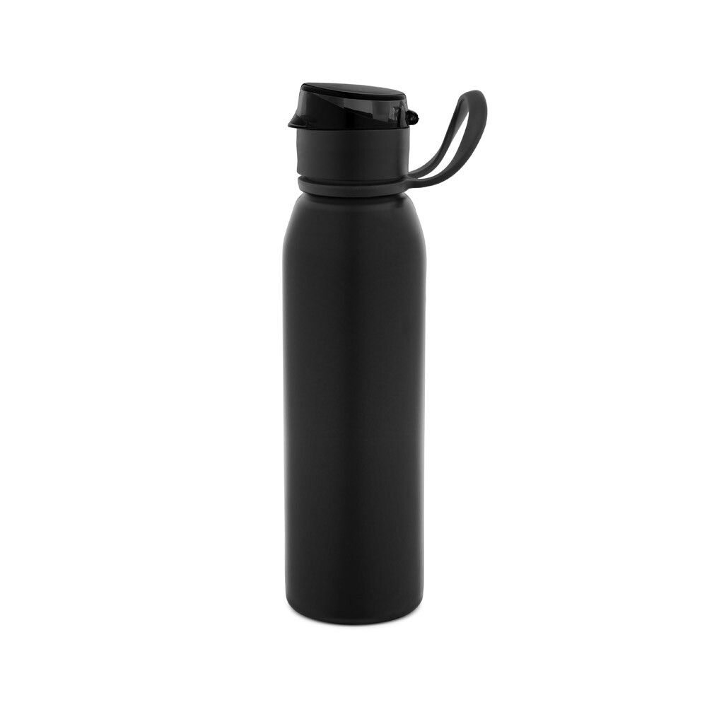 LEMIEUX Sportflasche aus Edelstahl (90 % recycelt) 670 ml - schwarz-297