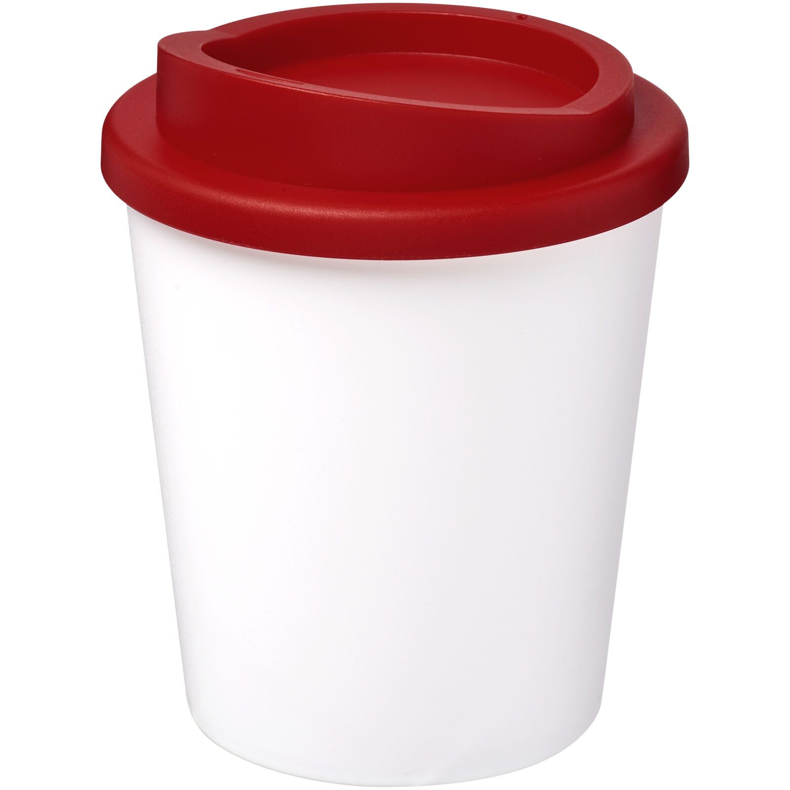 Americano Espresso 250 ml Isolierbecher - weiss -  rot-585