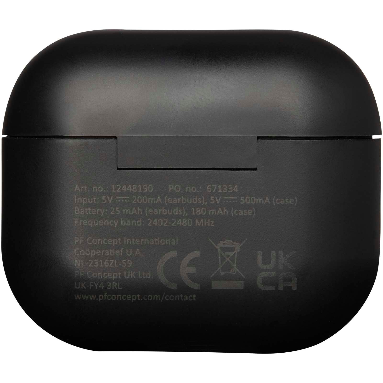 Altais True Wireless Bluetooth Headset aus recyceltem Kunststoff - schwarz-934