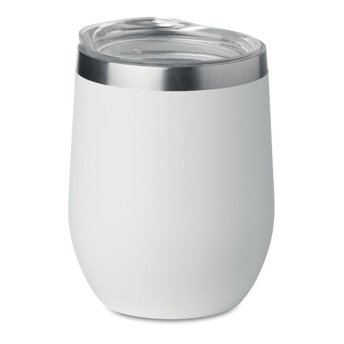Doppelwandiger Trinkbecher 300 ml CHIN CHIN - weiß-54