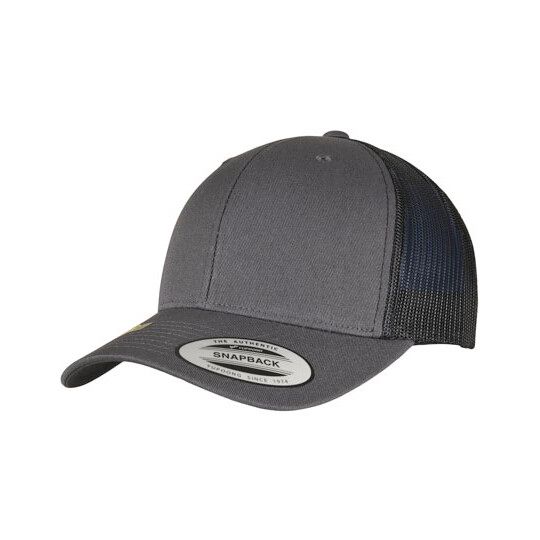 YP Classics Recycled Retro Trucker Cap 2-Tone - navy - white-183