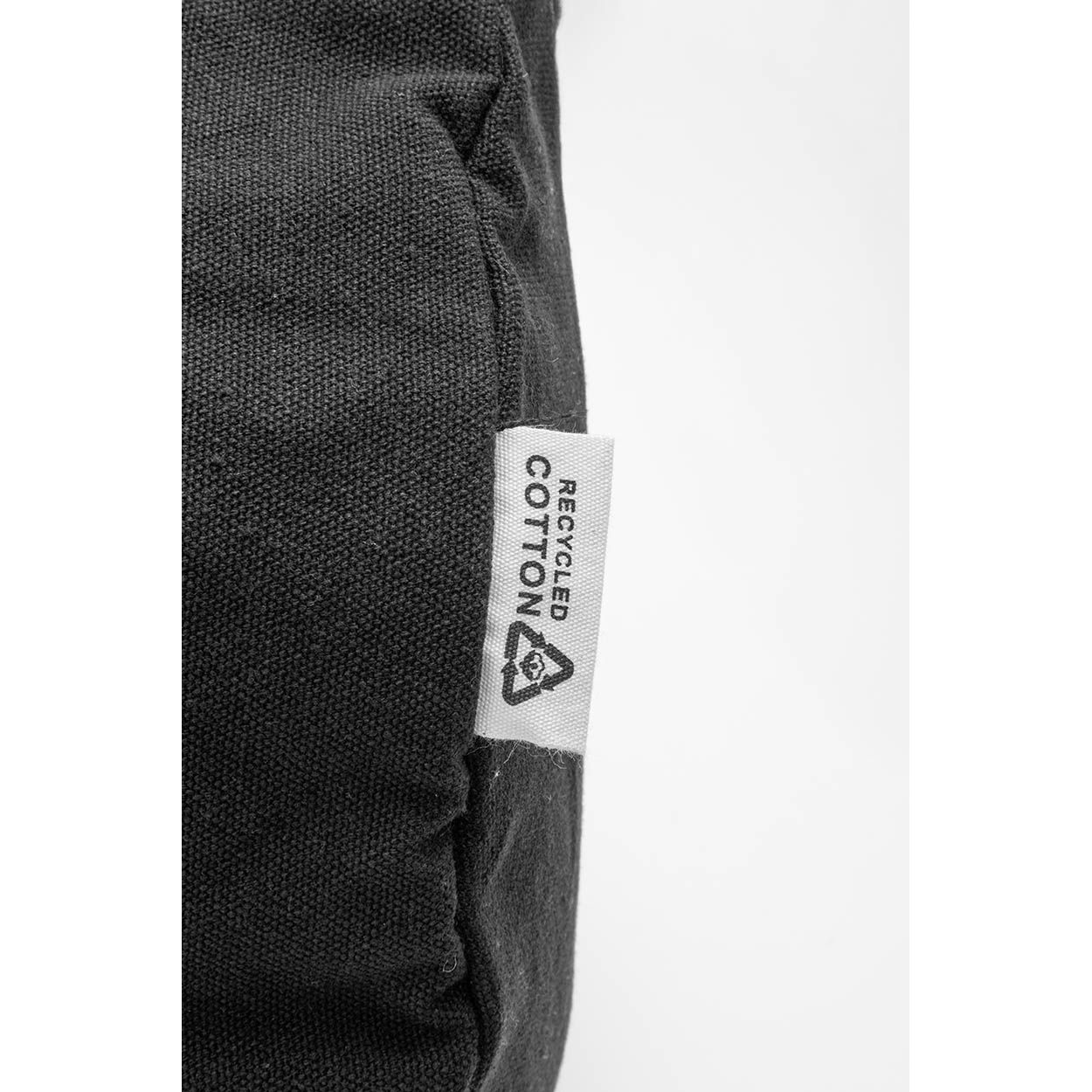 Rekan Duff Sporttasche aus recyceltem Canvas - schwarz-619