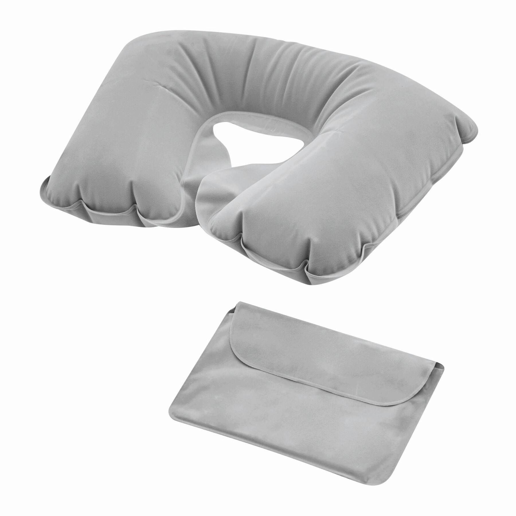 Aufblasbare Nackenstütze COMFORTABLE - grau-737