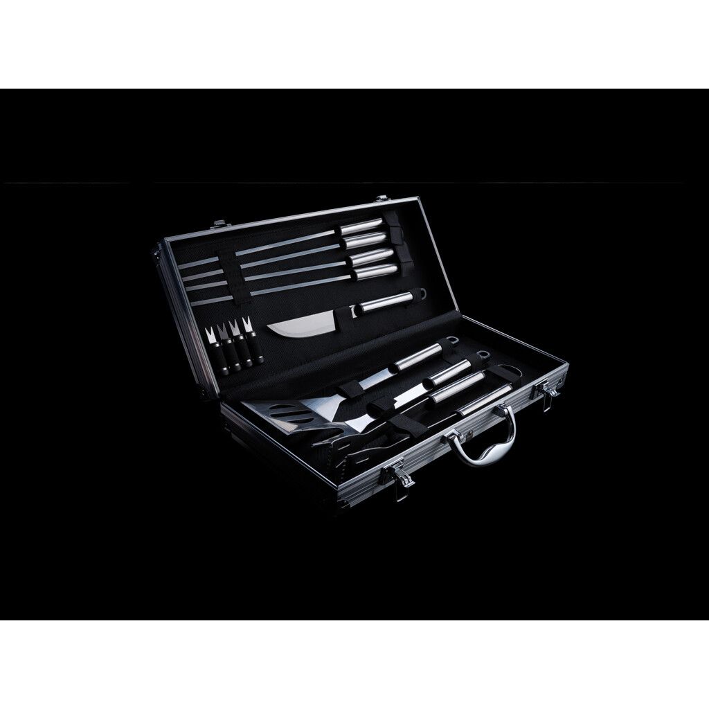 Grillset Profi - silber-652