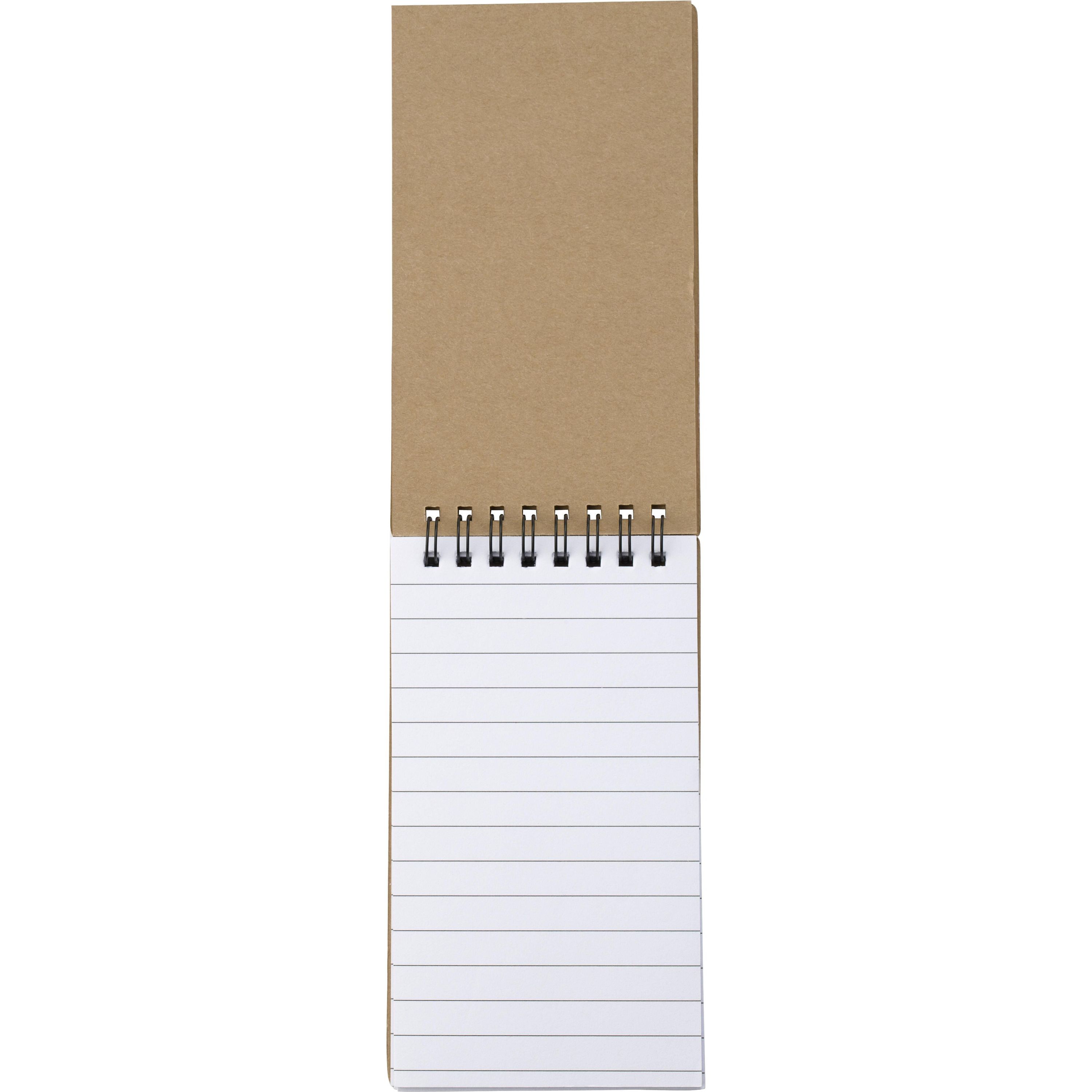 Notizbuch aus Karton Kim - braun-777