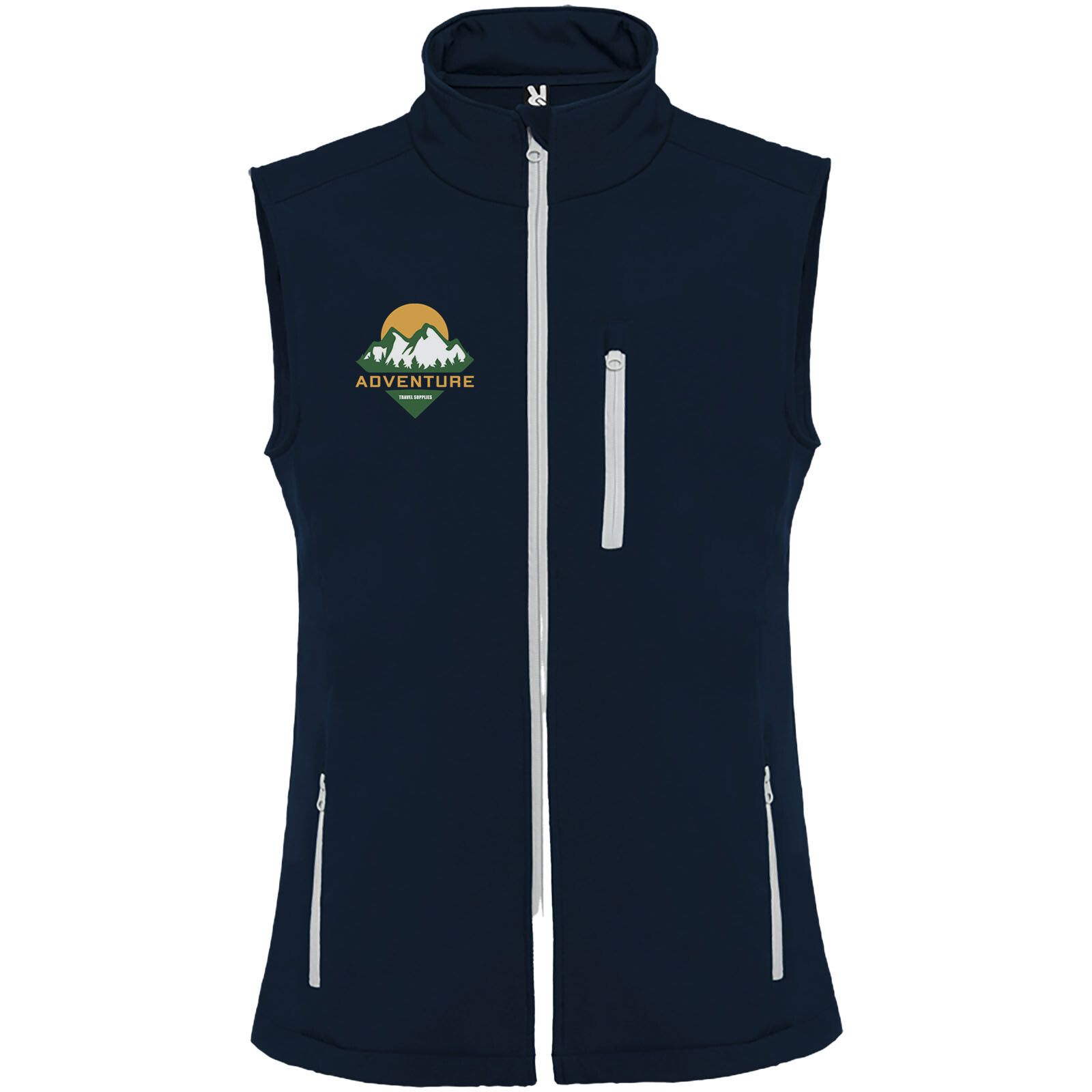 Nevada Softshellbodywarmer   - marineblau - XL-399
