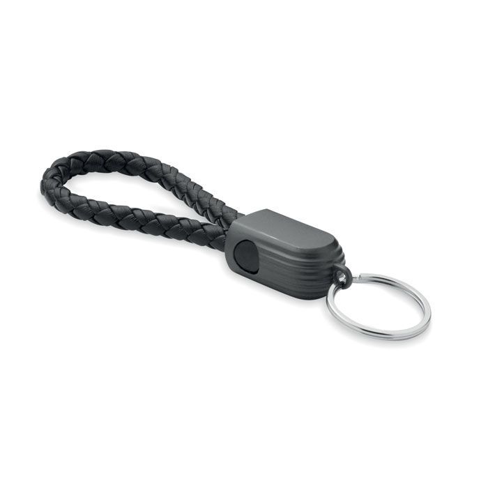 60W Schlüsselring-Ladekabel FAULETI LOOP - schwarz-107
