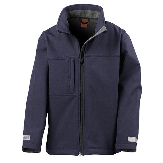Youth Classic Soft Shell Jacket - navy-201