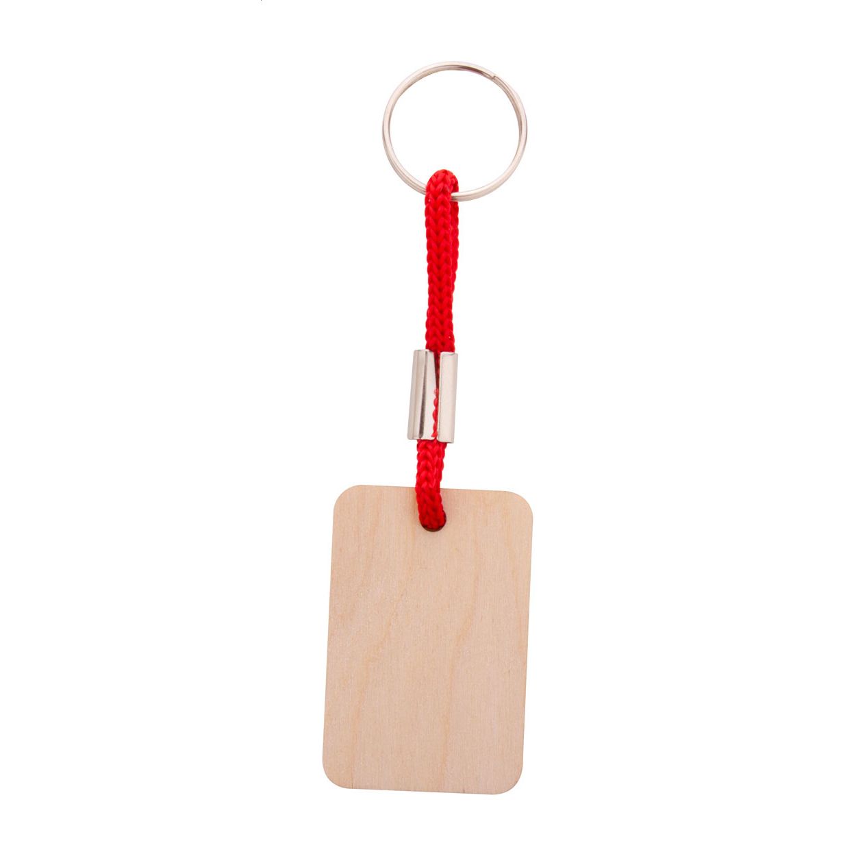 Individueller Schlüsselanhänger Woody Plus D - rot-644