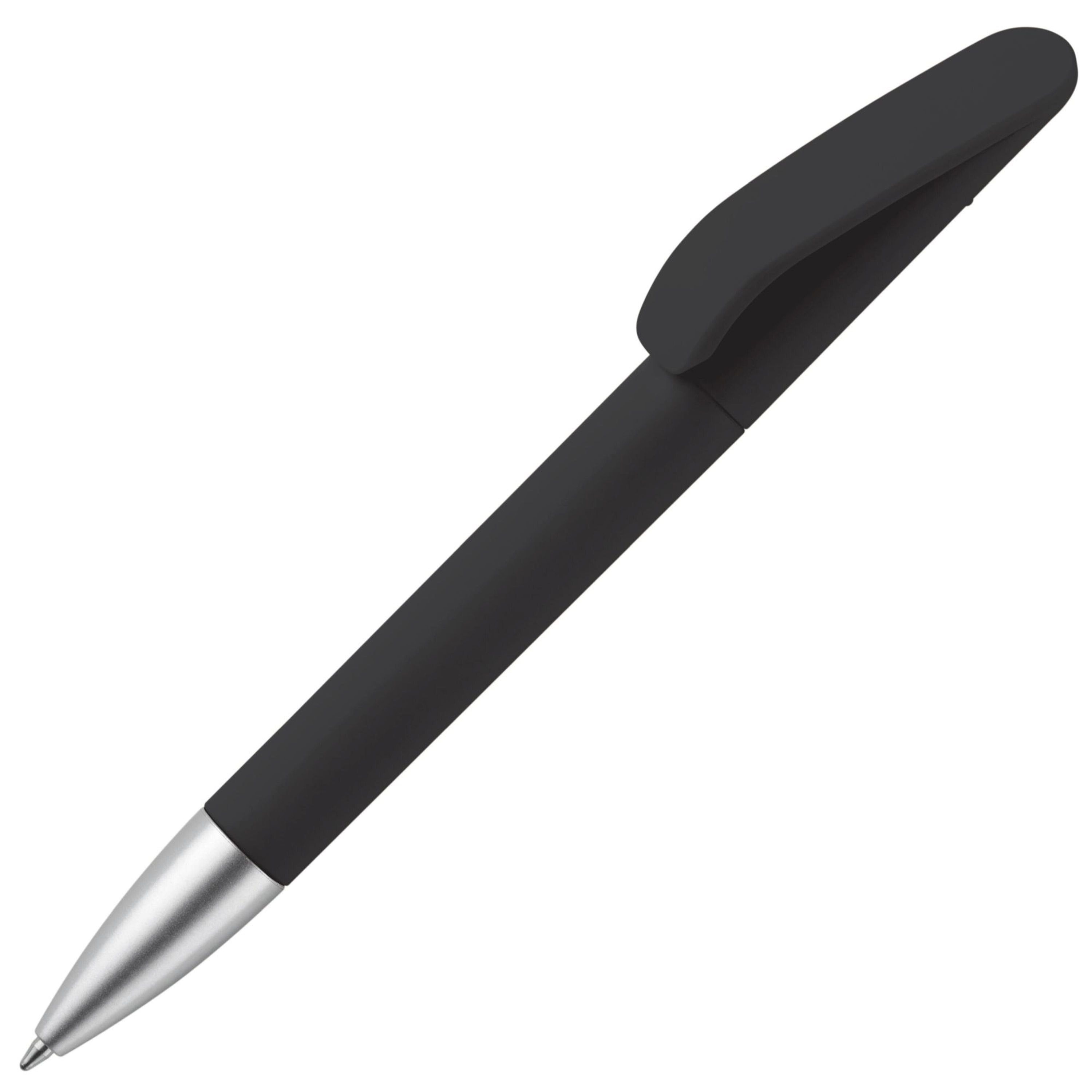 Kugelschreiber Slash soft touch R-ABS - schwarz-711