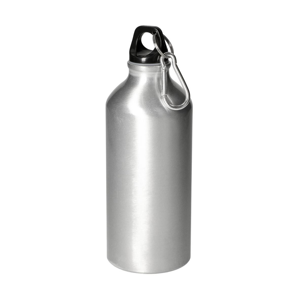 Aluminiumflasche Sporty 0,6 l - schwarz-910