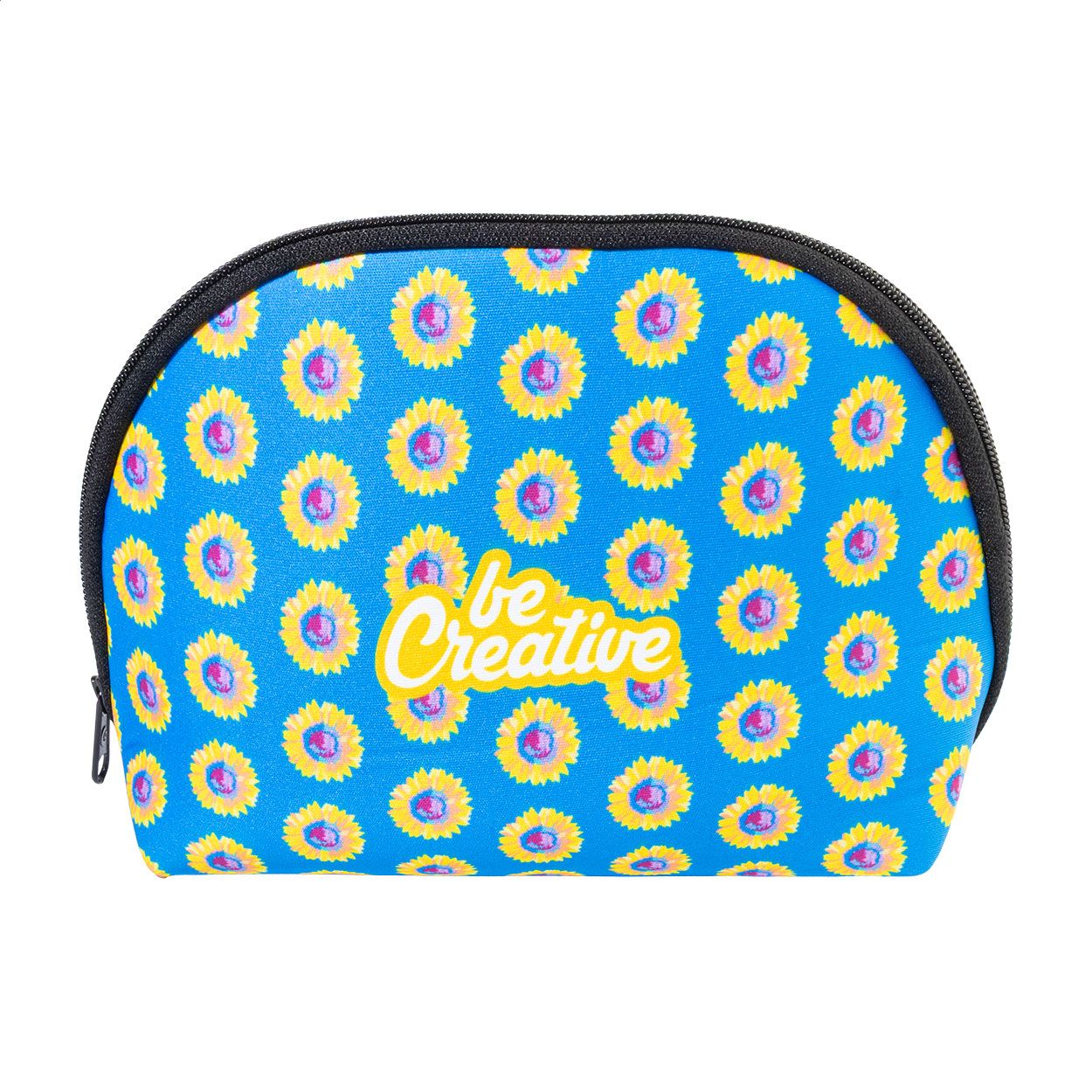 CreaBeauty Soft M Individuelle RPET-Kosmetiktasche - schwarz-913