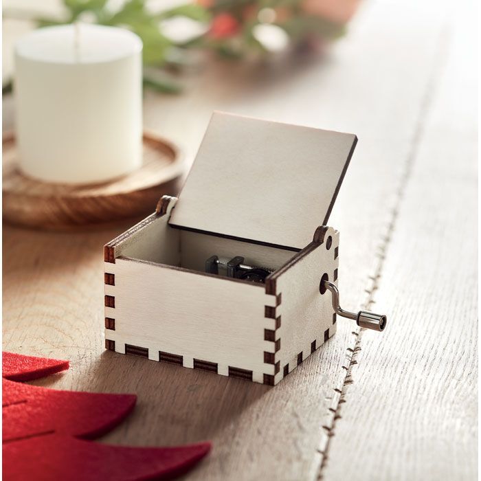 Mini-Drehorgel BOXMAS - holz-260