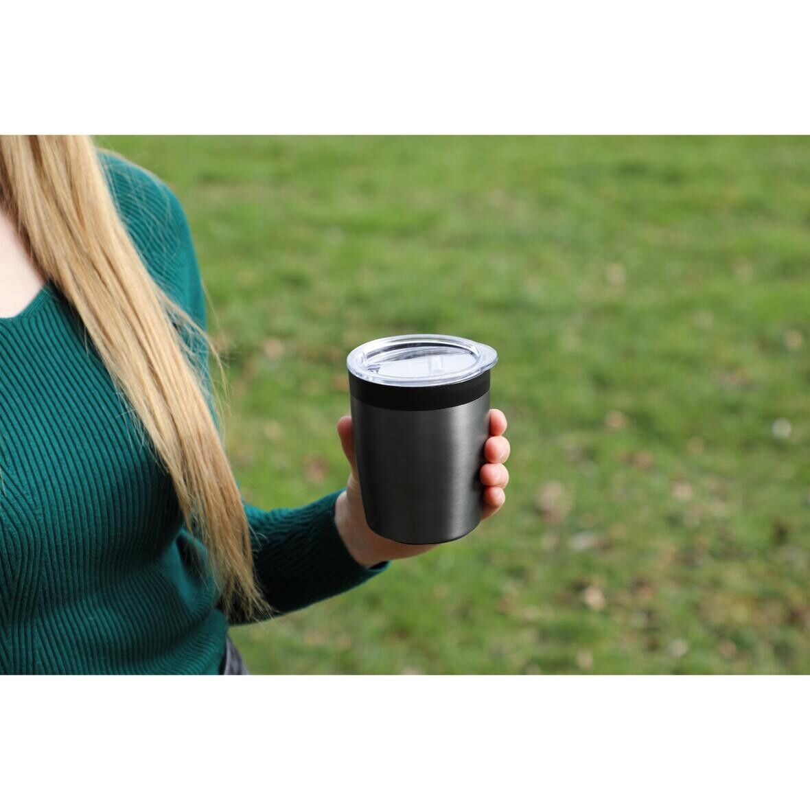 Kaffeebecher Medano 280 ml - grau-100