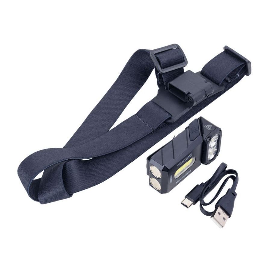 TROIKA Taschenlampe ECO KNICKLICHT DUO - schwarz-412