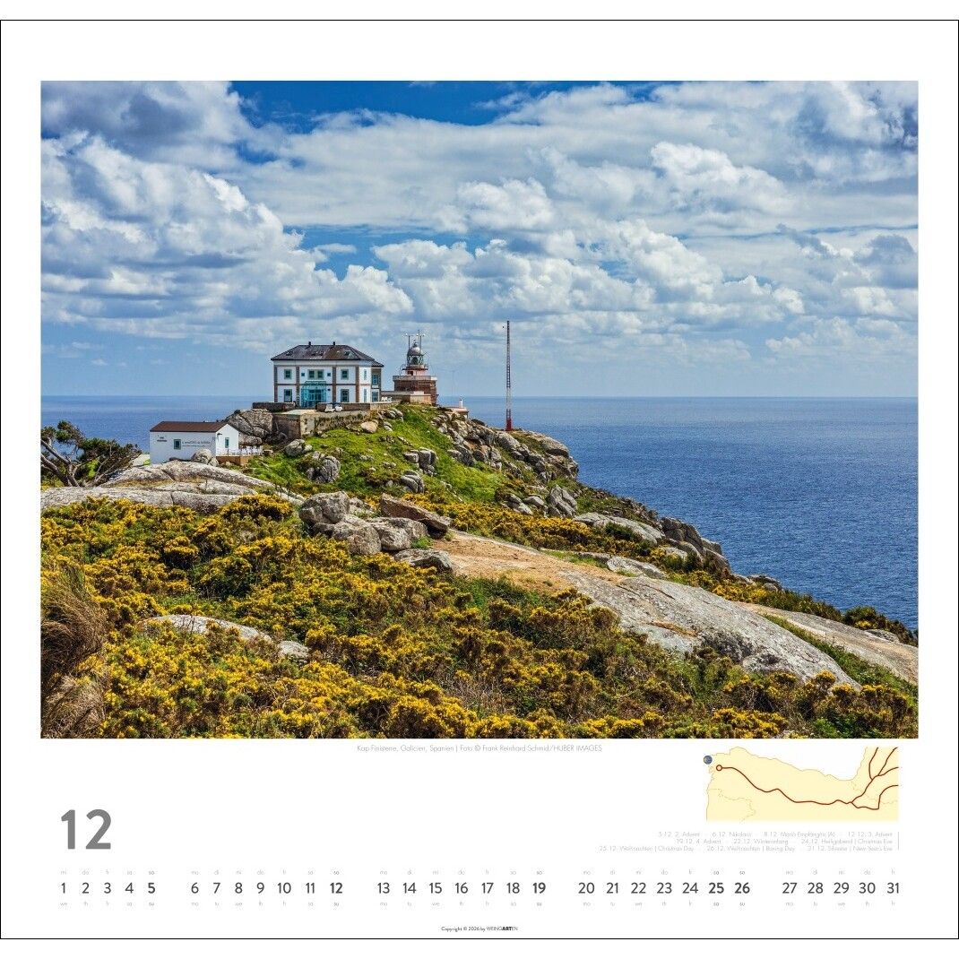 Auf dem Jakobsweg - El Camino - Landschaft & Natur Kalender-373