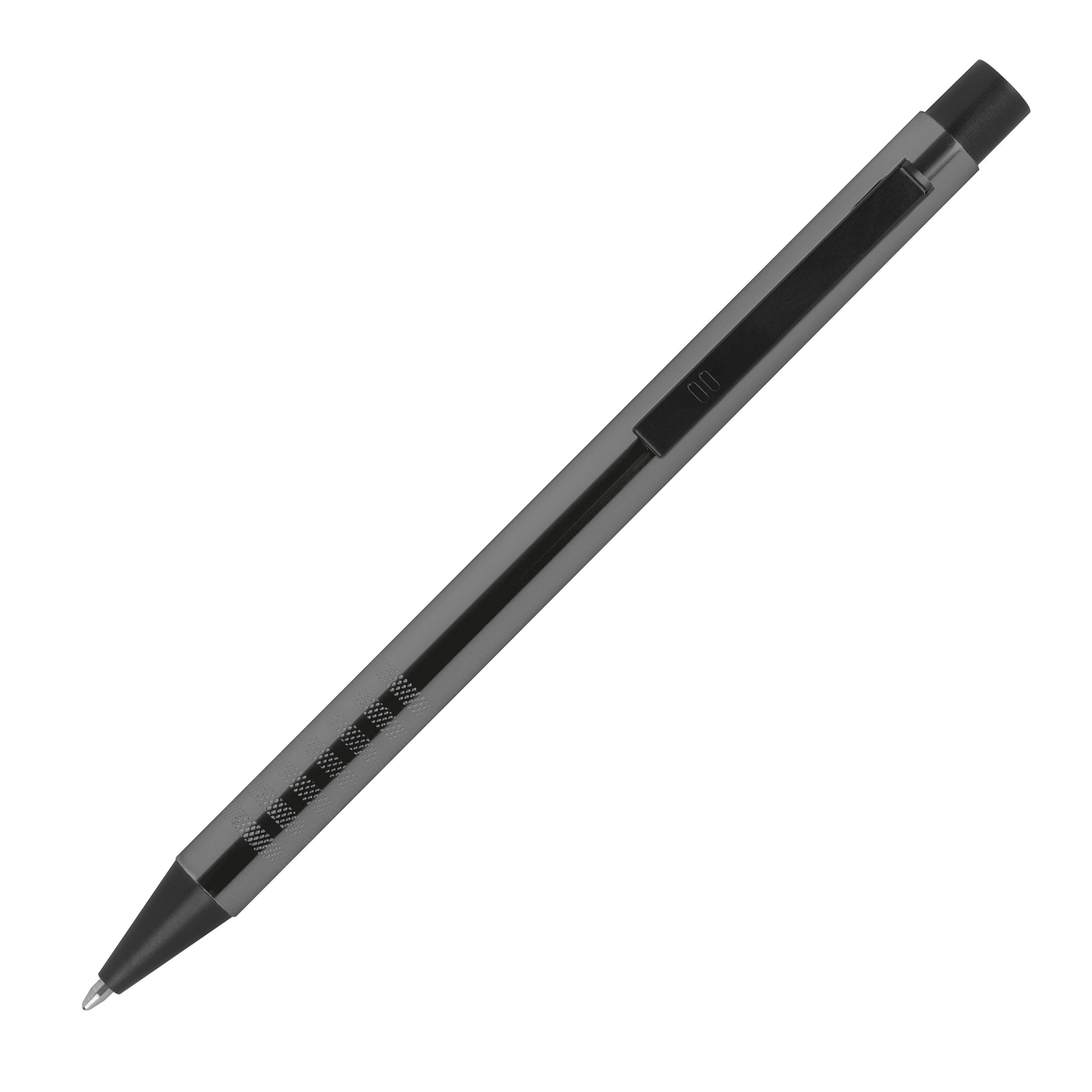 Druckkugelschreiber aus Metall - anthrazit-680