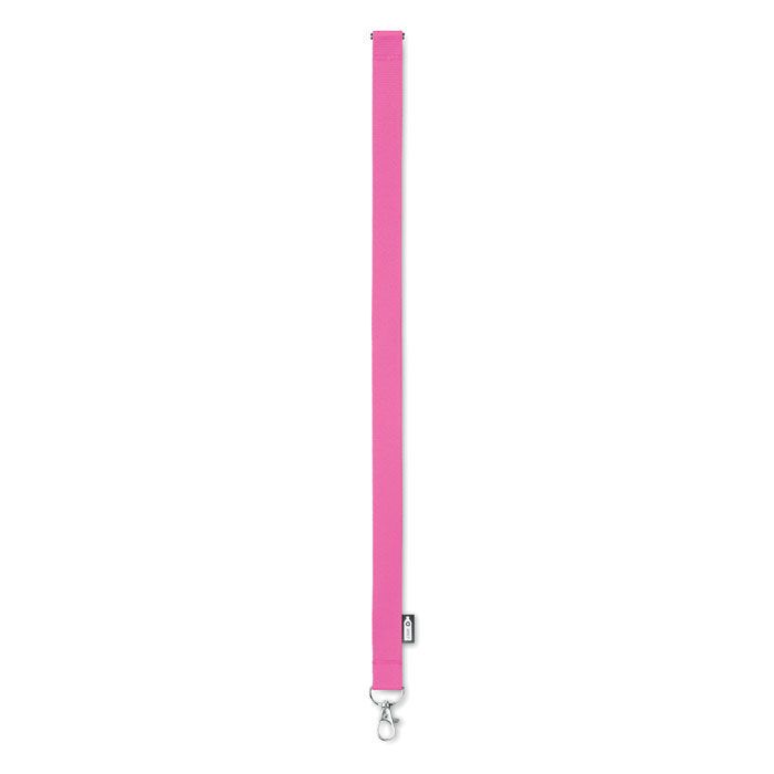 Lanyard RPET 20mm LANY RPET - fuchsie-947