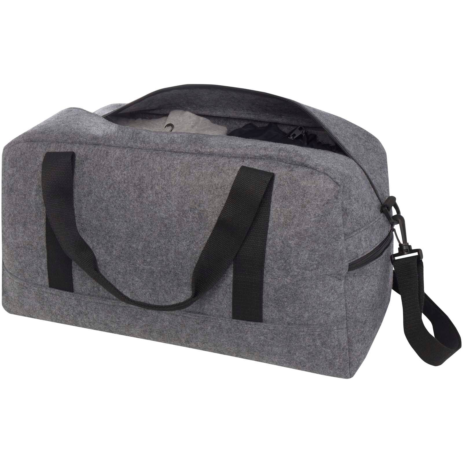 Felta Reisetasche aus recyceltem GRS-Material 35 L - mittelgrau-782
