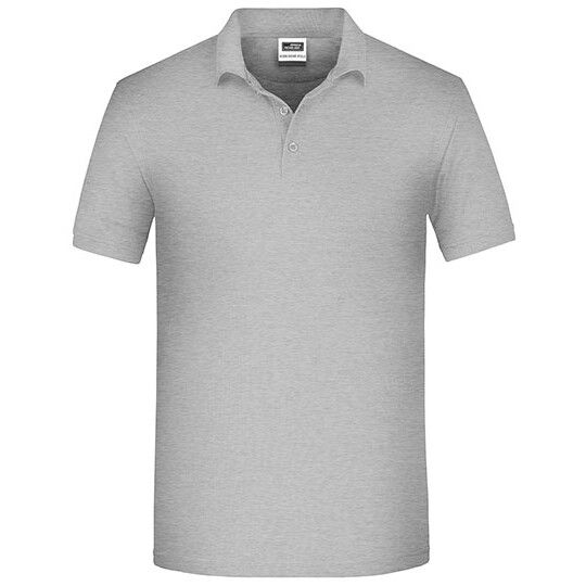 Men´s Bio Workwear Polo - grey heather-508