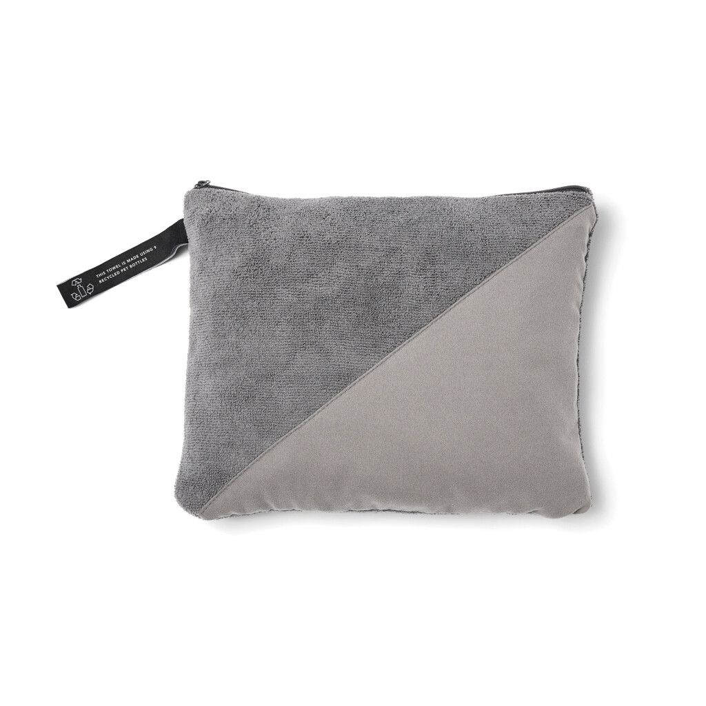 VINGA GRS rPET Active Dry Handtuch 140x70 - grau-262