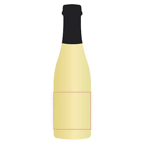 Veredelungsposition Flasche Vorderseite