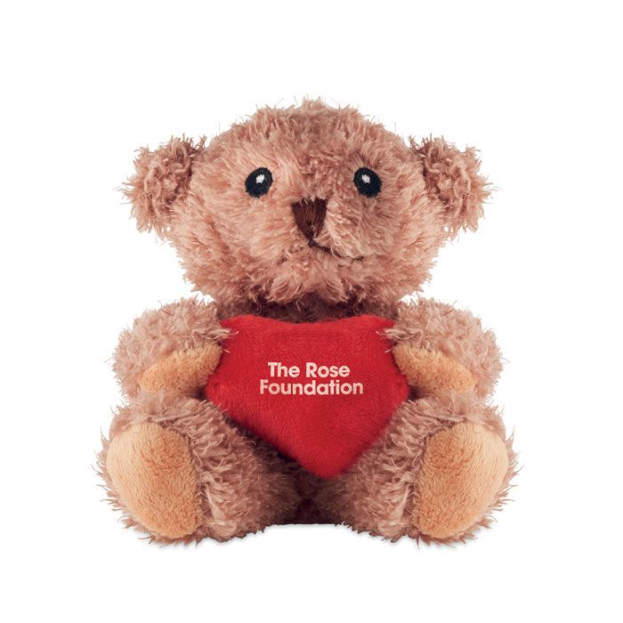 Teddybär mit Herz CUDDLE - rot-487