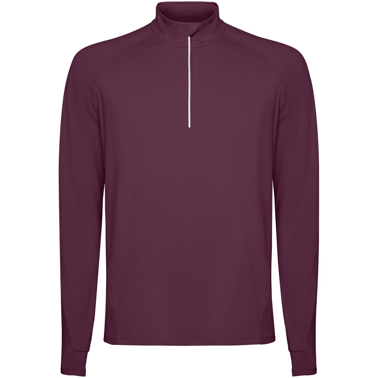 Estambul Half-Zip Sweatshirt für Herren - pflaumenrot - XL-698