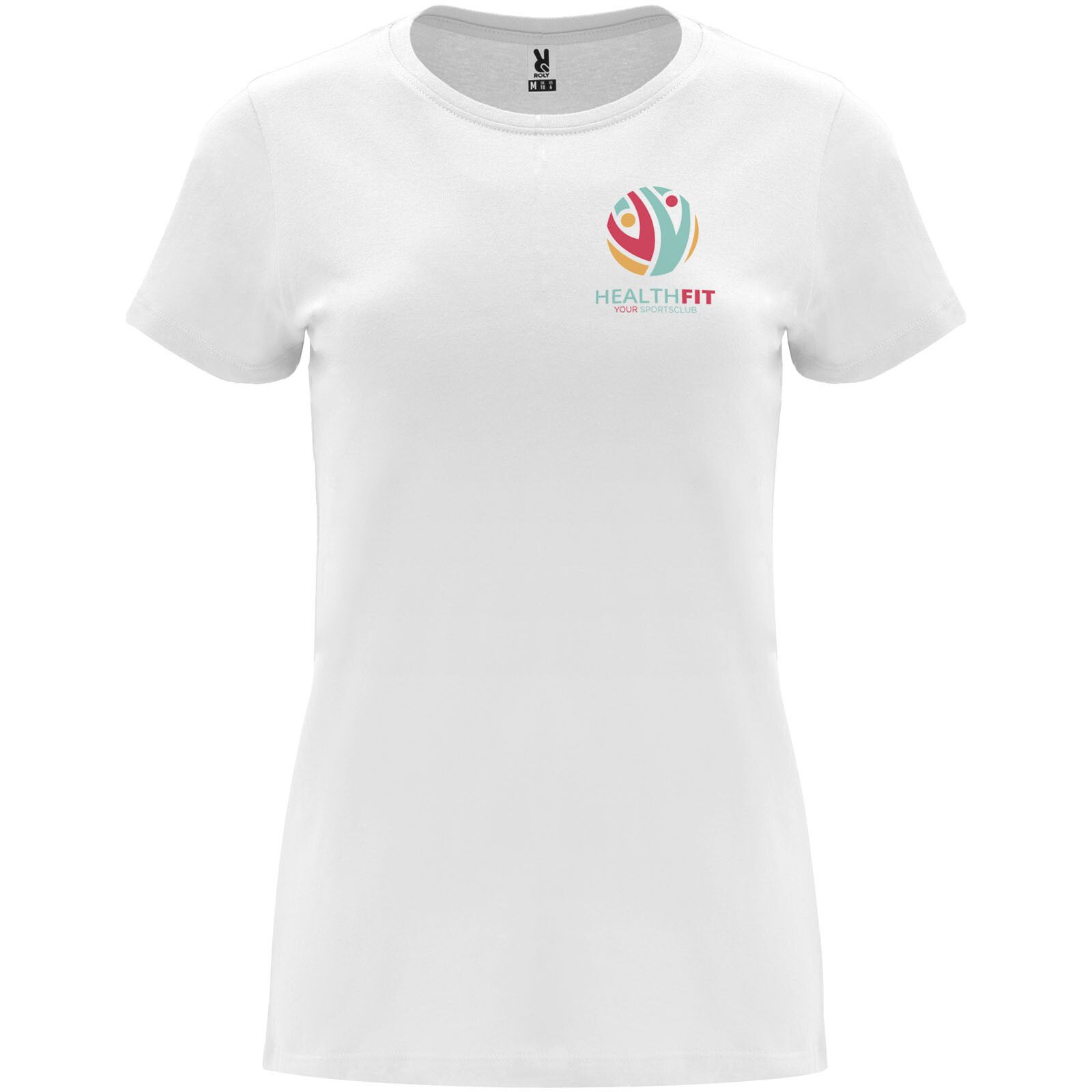 Capri T-Shirt für Damen - weiss - S-928