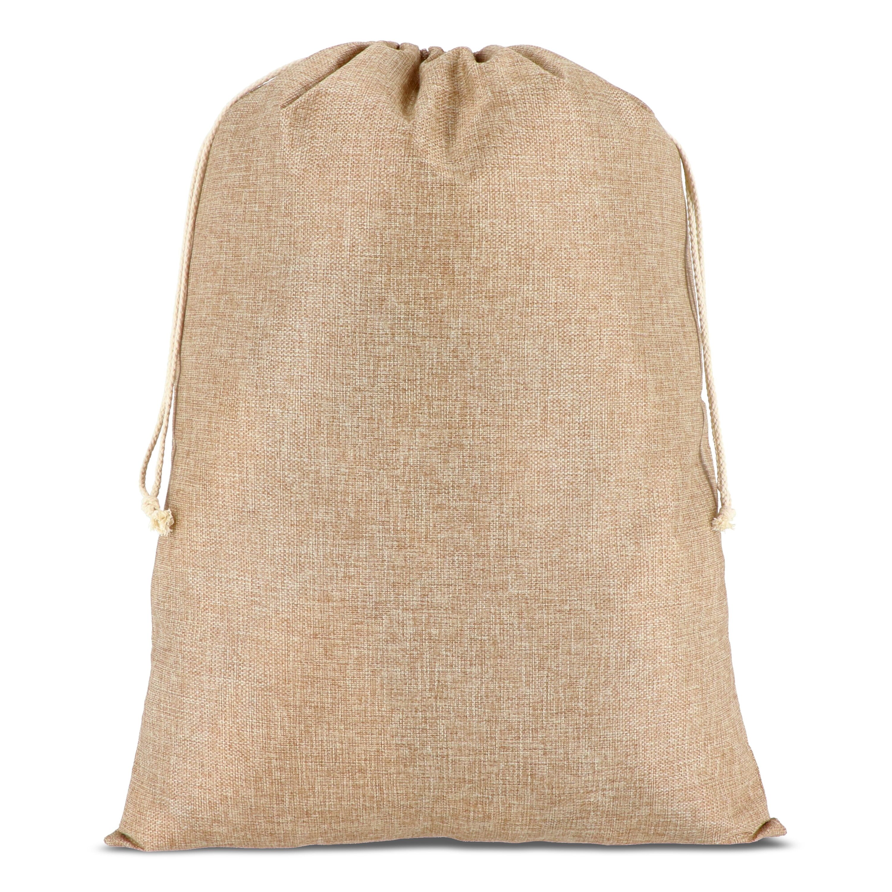 Geschenksack im Jute-Stil  50 x 70 cm - natur-677