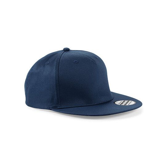 5 Panel Snapback Rapper Cap - french navy-169