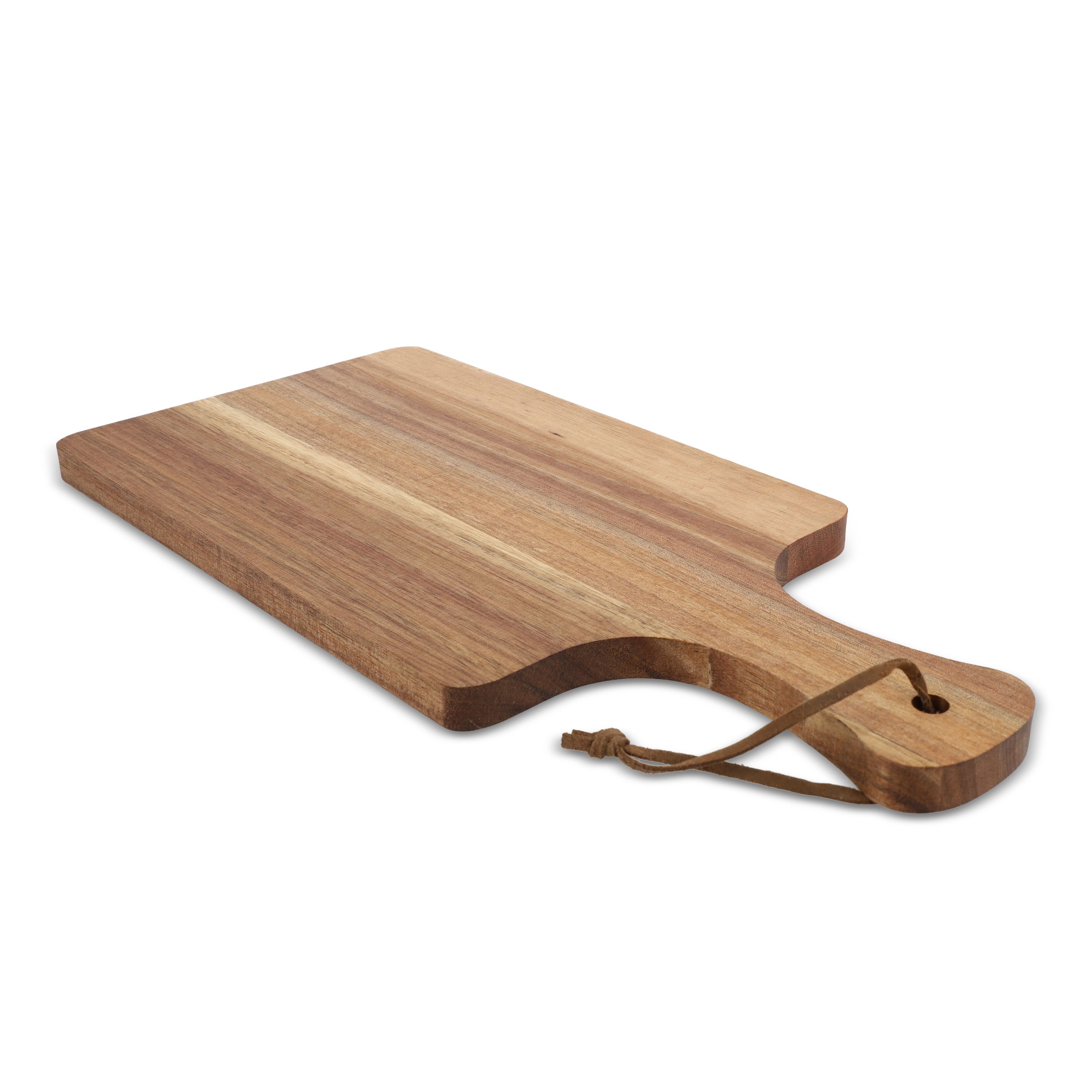 Servierbrett aus Akazie 37 x 18 x 1,5 cm - holz-2