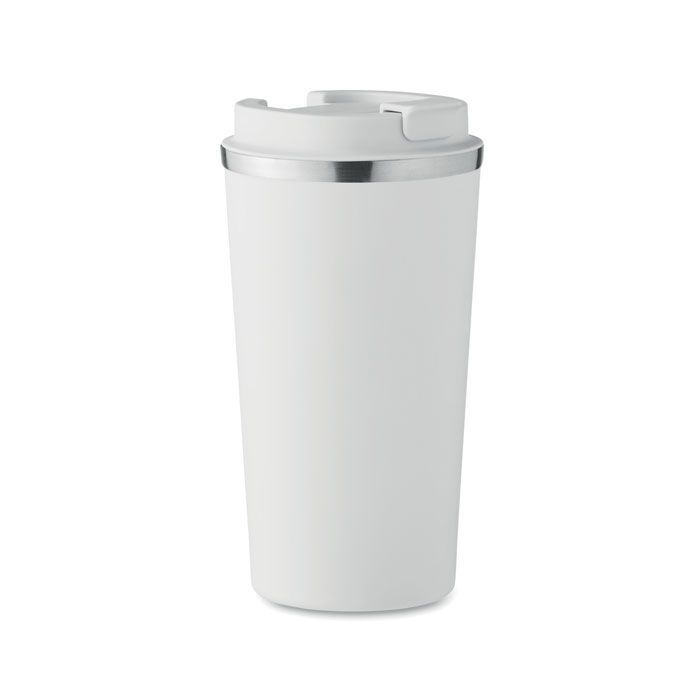 Doppelwandiger Becher 510 ml BRACE + - weiß-259