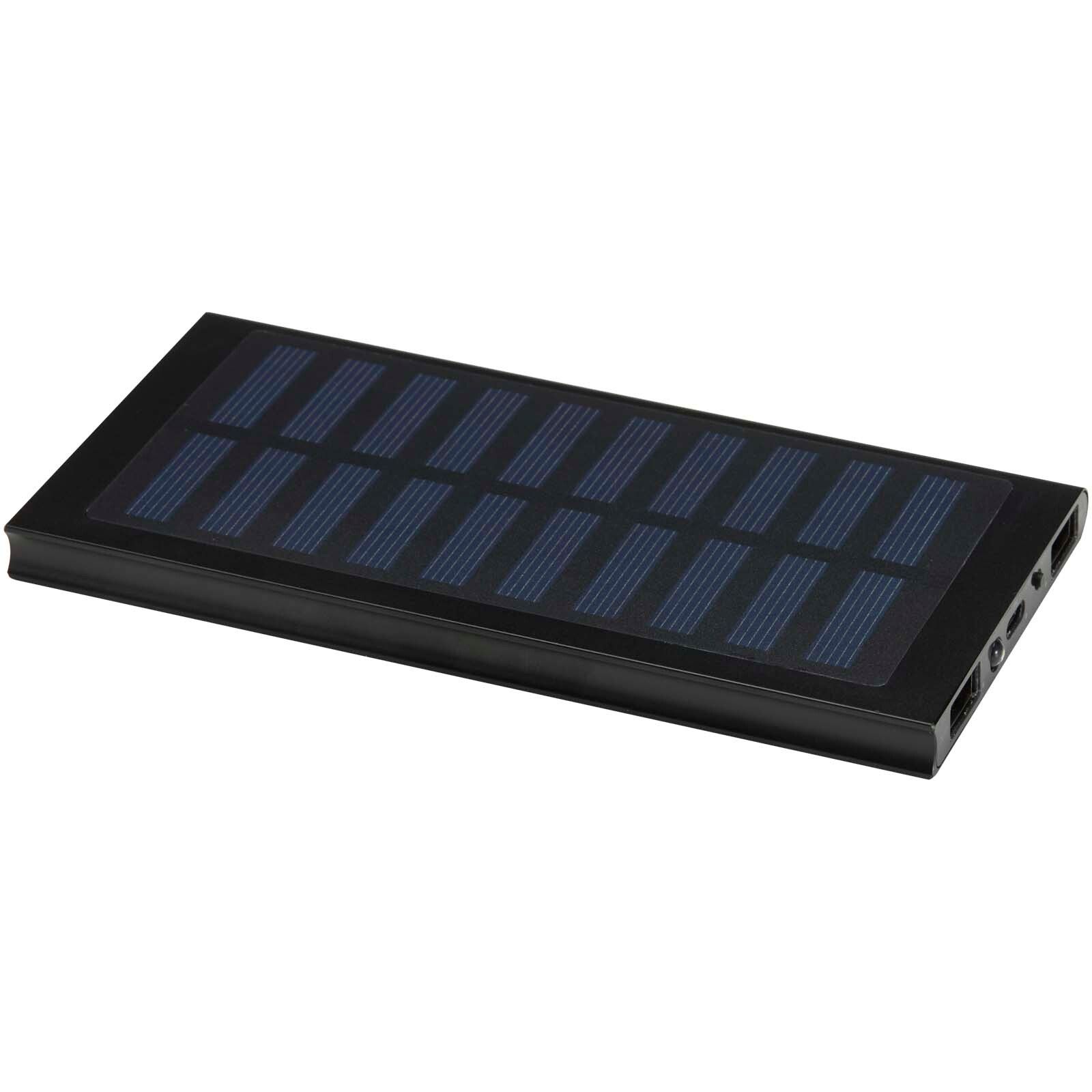Stellar 8000 mAh Solar Powerbank - schwarz-4