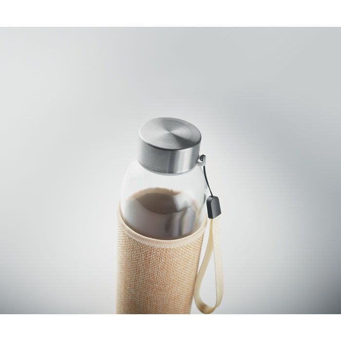 Trinkflasche Glas 500ml UTAH TOUCH - beige-977