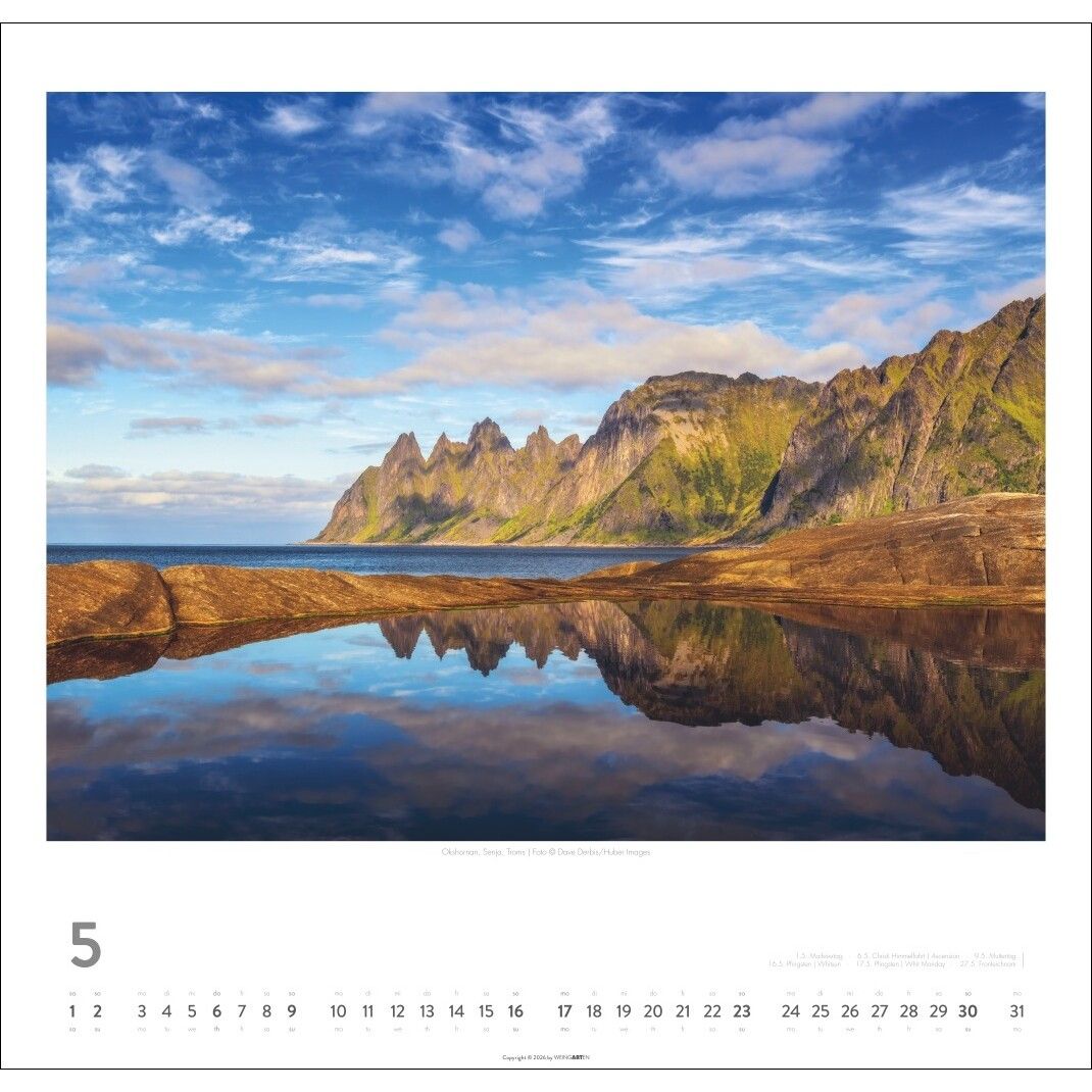 Norwegen - Landschaft & Natur Kalender-14