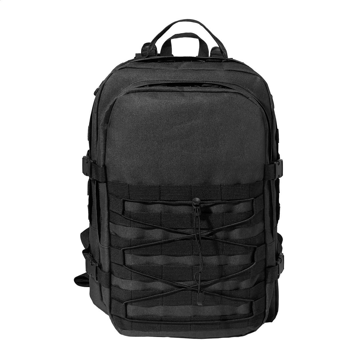 Tactbak Outdoor-Rucksack aus RPET - schwarz-799