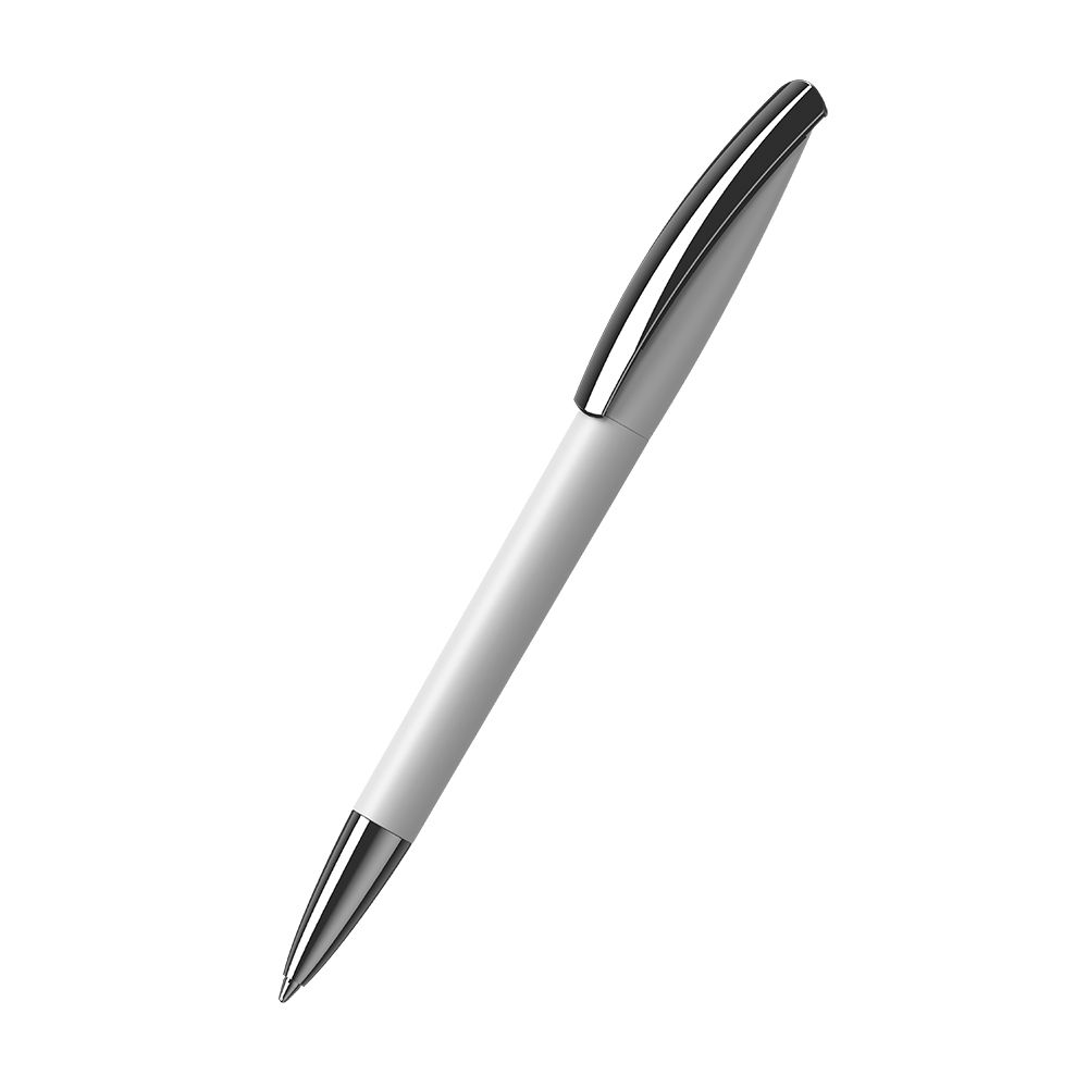 Drehkugelschreiber Arca softtouch MMn - softtouch weiss-691