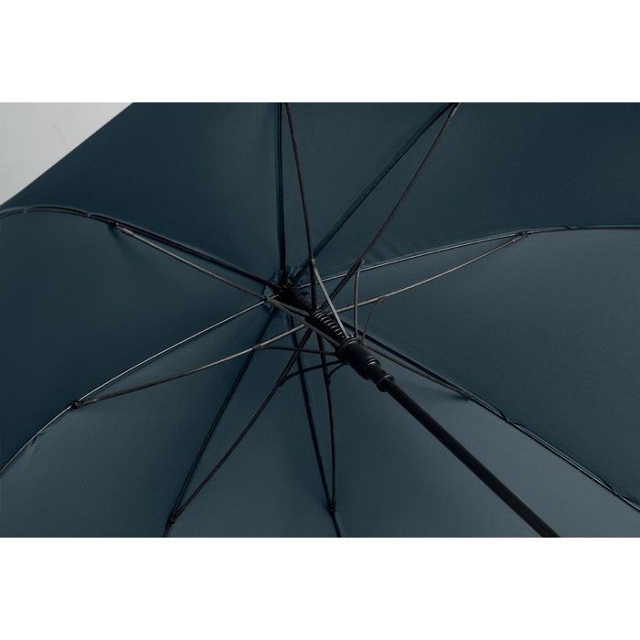 27" Regenschirm Holzgriff RAYNA - blau-727