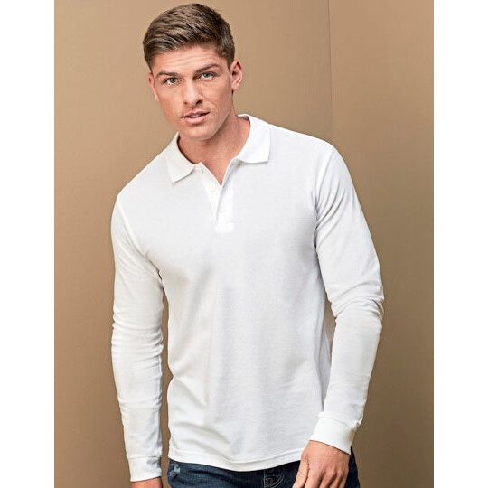 Classic Polo Long Sleeve - white-573