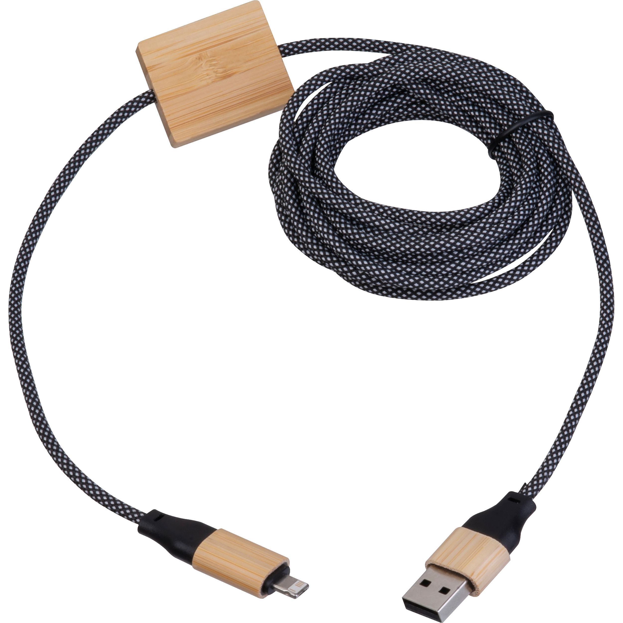 3m RPET Schnell-Ladekabel KRISTIN - beige-71