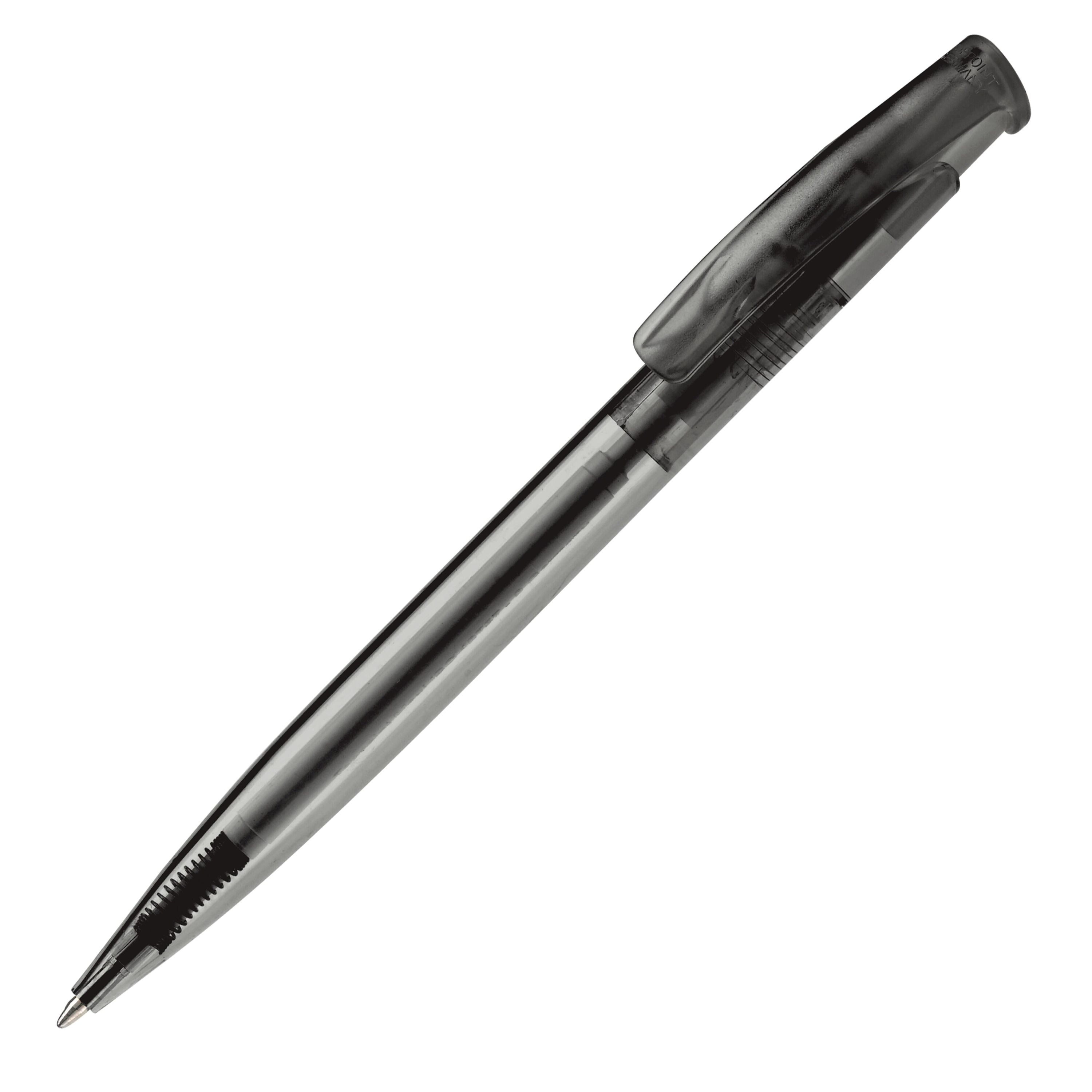 Kugelschreiber Avalon Transparent - transparent  -  schwarz-563