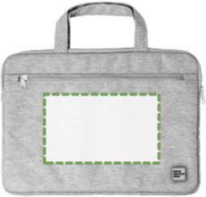 Veredelungsposition Tasche auf der Vorderseite