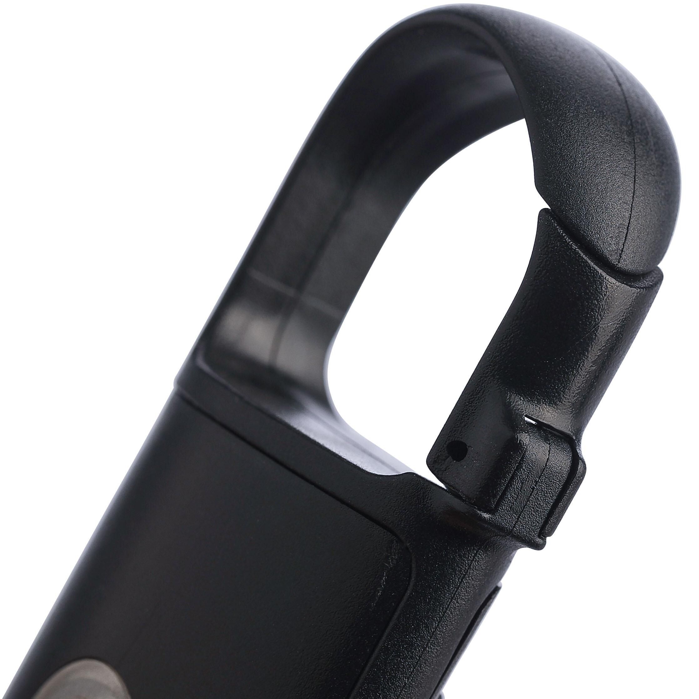 Recycelte ABS Mini-Taschenlampe Zai - schwarz-274