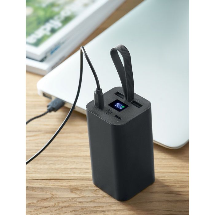 Powerbank 20.000 mAh VOIMA - schwarz-512
