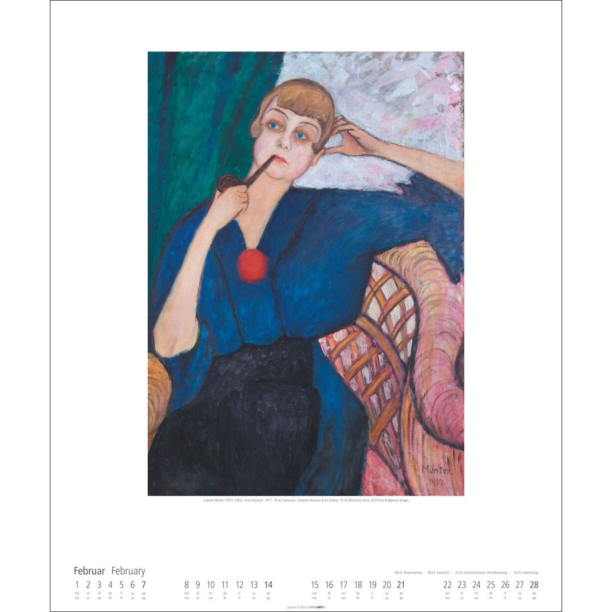 Gabriele Münter - Kunst & Kultur Kalender-39