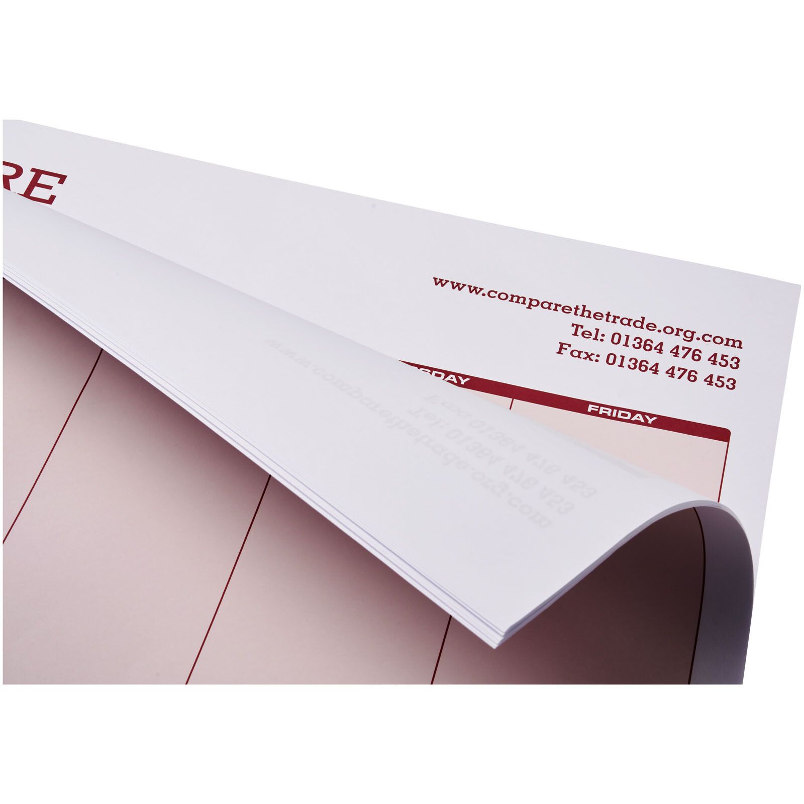 Desk-Mate A3 Notizblock - weiss-148