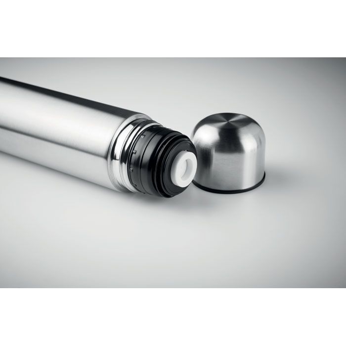 Isolierkanne 900 ml BIG CHAN - mattsilber-751