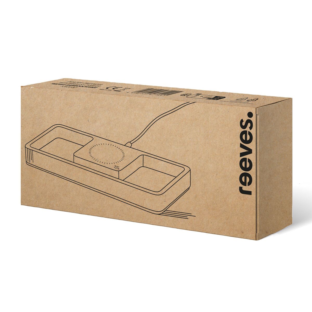 Desktop Organizer mit Wireless Charging BAMBOOCHARGE-292