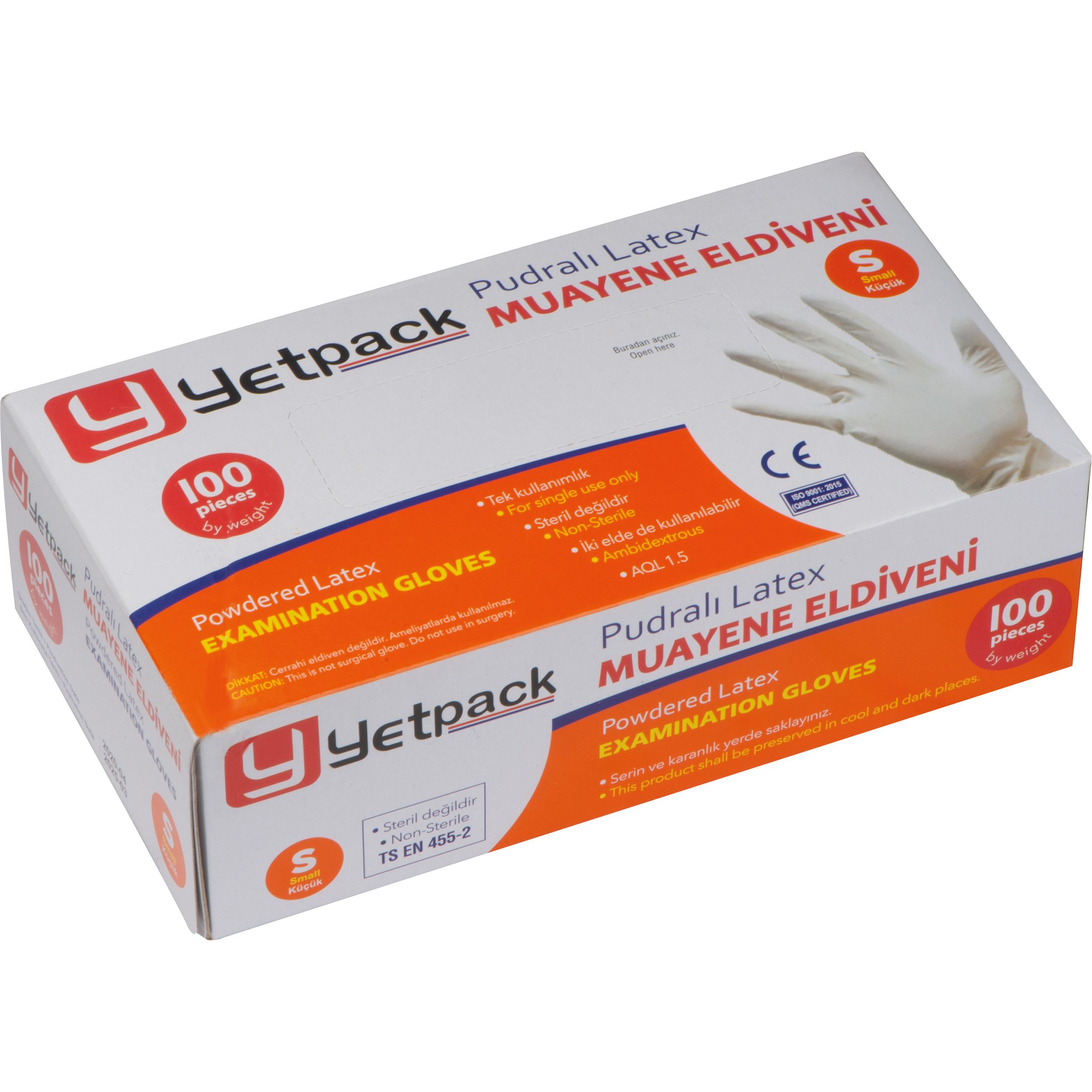 Einweghandschuhe 100er Box  - weiß-496
